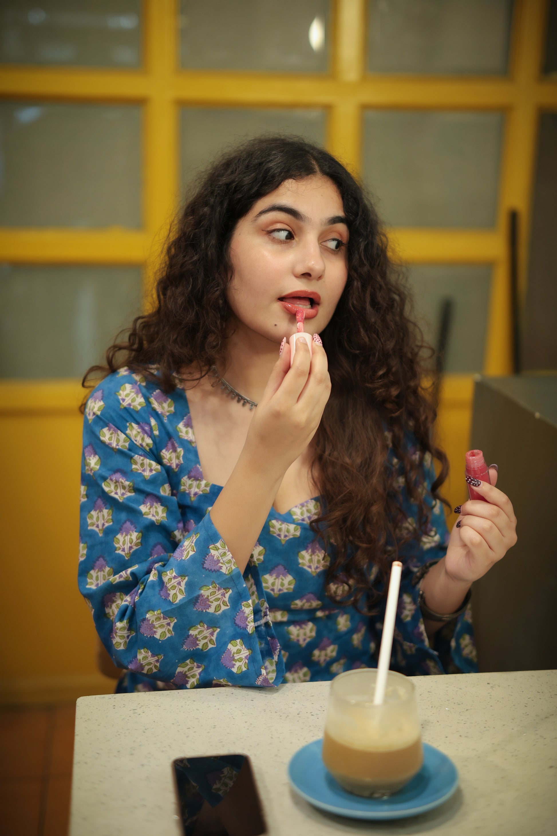 Ruhi Hand Block Short Kurti