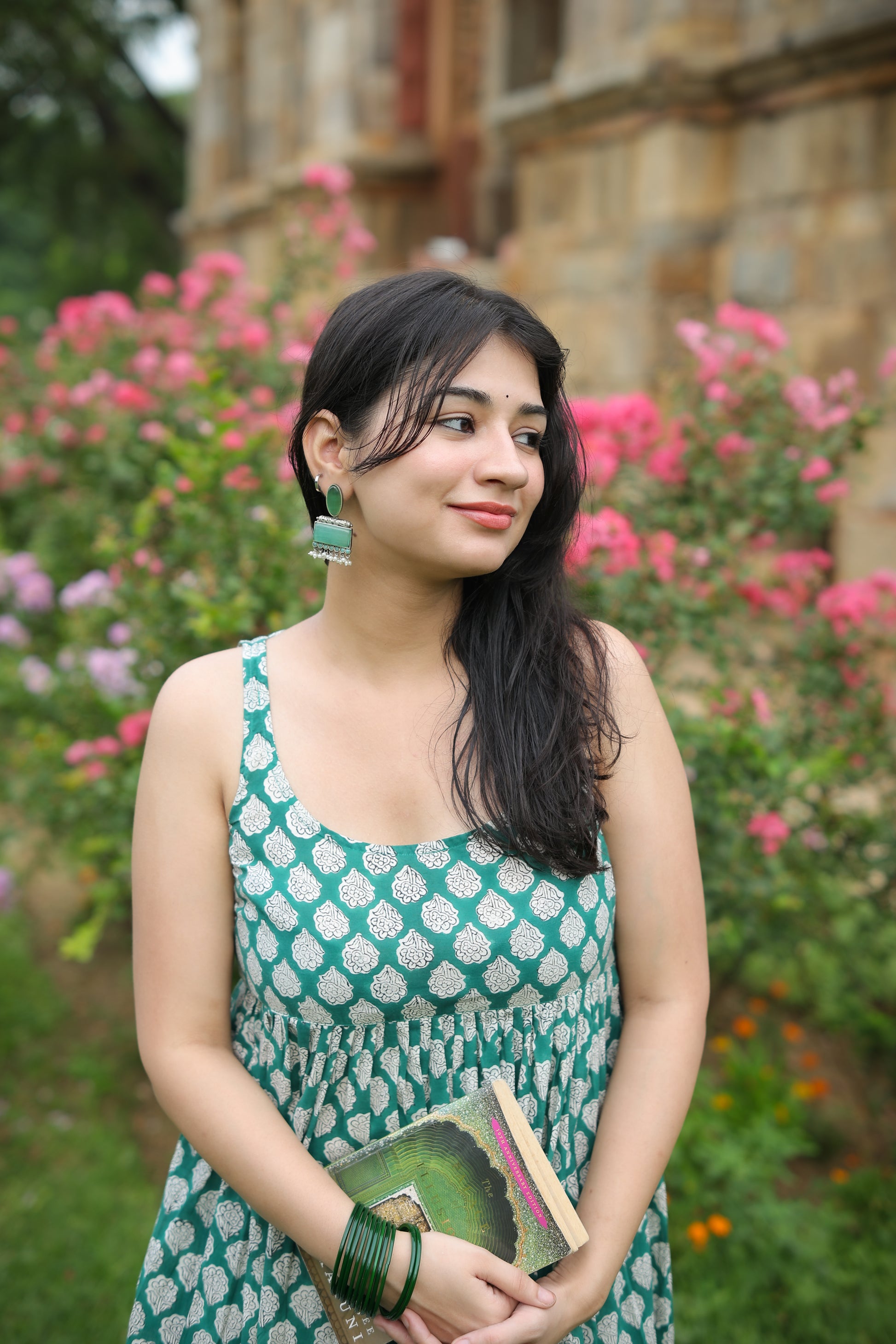 Emerald Green Two Piece Set