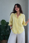 Butter Yellow Loose Shirt